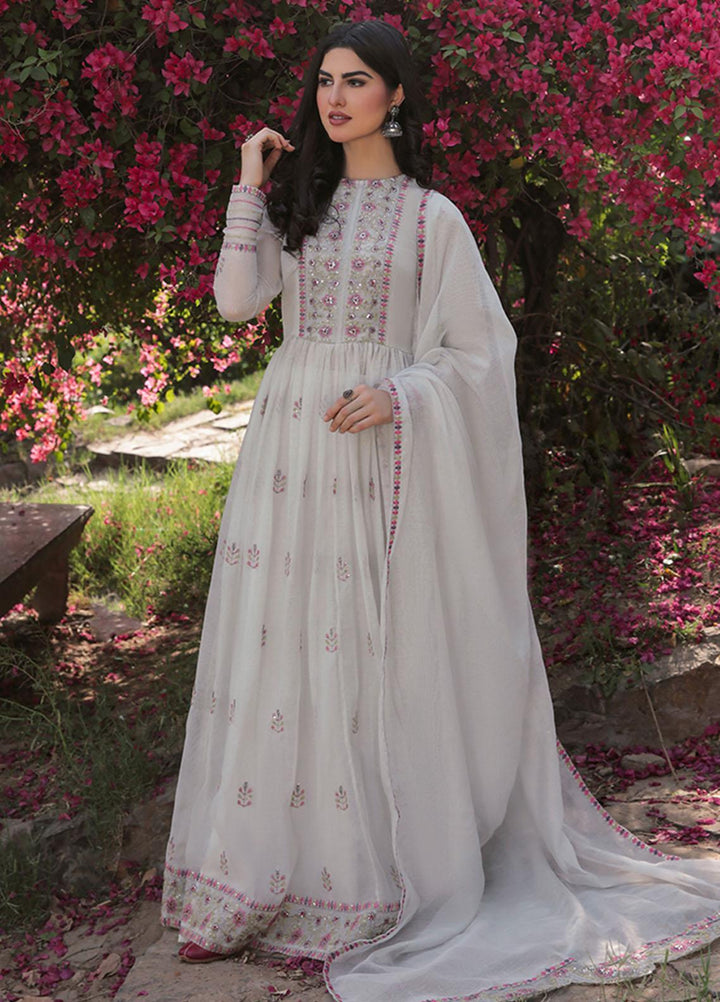 Saira Rizwan Ready to Wear  Cotton Net 4 Piece SR22KGE NOOR - B
