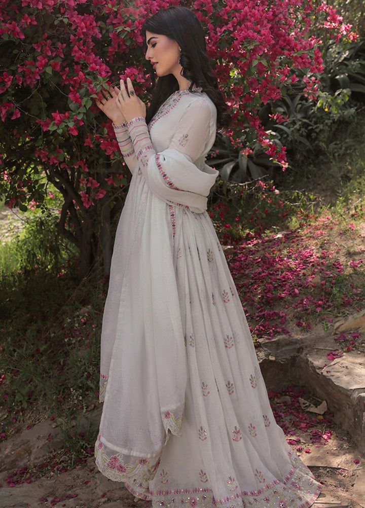 Saira Rizwan Ready to Wear  Cotton Net 4 Piece SR22KGE NOOR - B