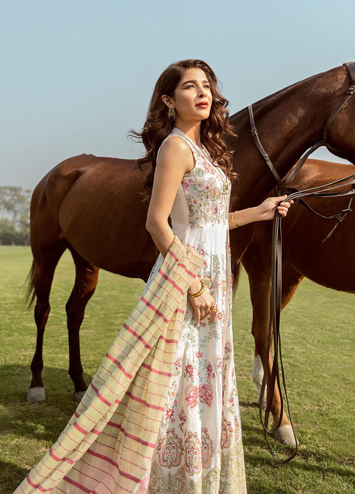 Saira Rizwan Embroidered Lawn Suits Unstitched 3 Piece SR21-E3 06 - Luxury Collection main image 1