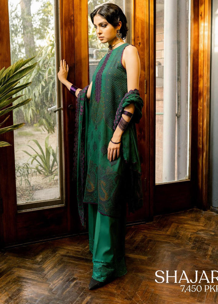 Saira Rizwan Embroidered Lawn Suits Unstitched 3 Piece SR21-E3 01 - Luxury Collection