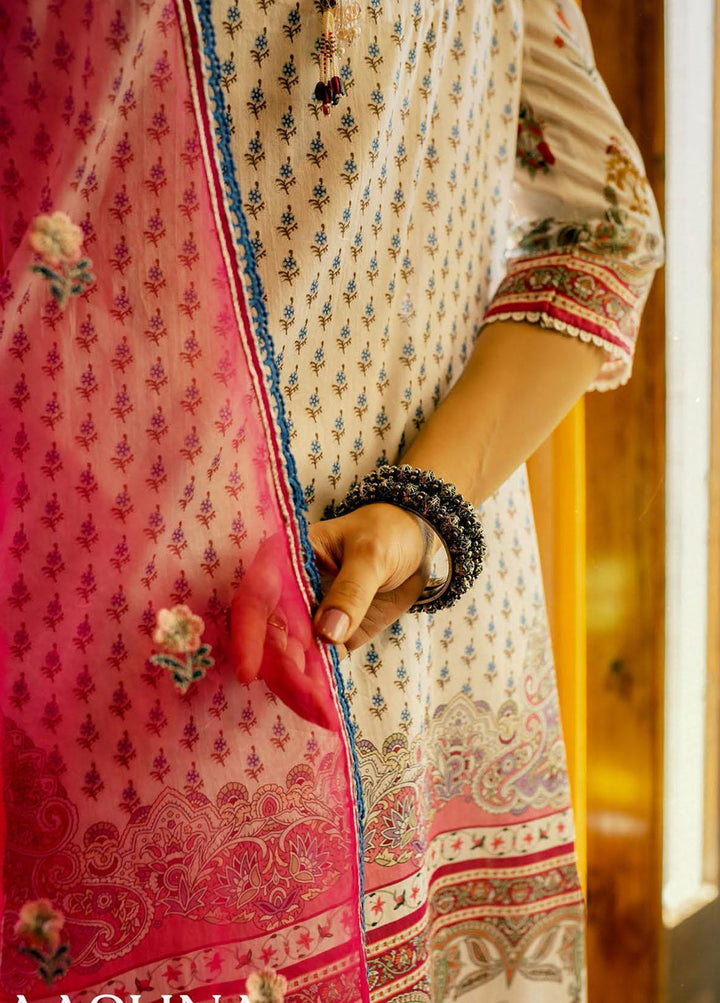 Saira Rizwan Embroidered Lawn Suits Unstitched 3 Piece SR21-E3 05 - Luxury Collection