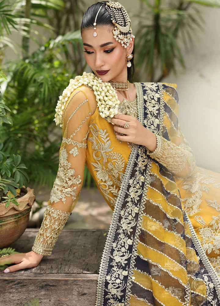 Saiyara by Imrozia Premium Pret Embroidered Net 3 Piece Suit I-230 Zareha