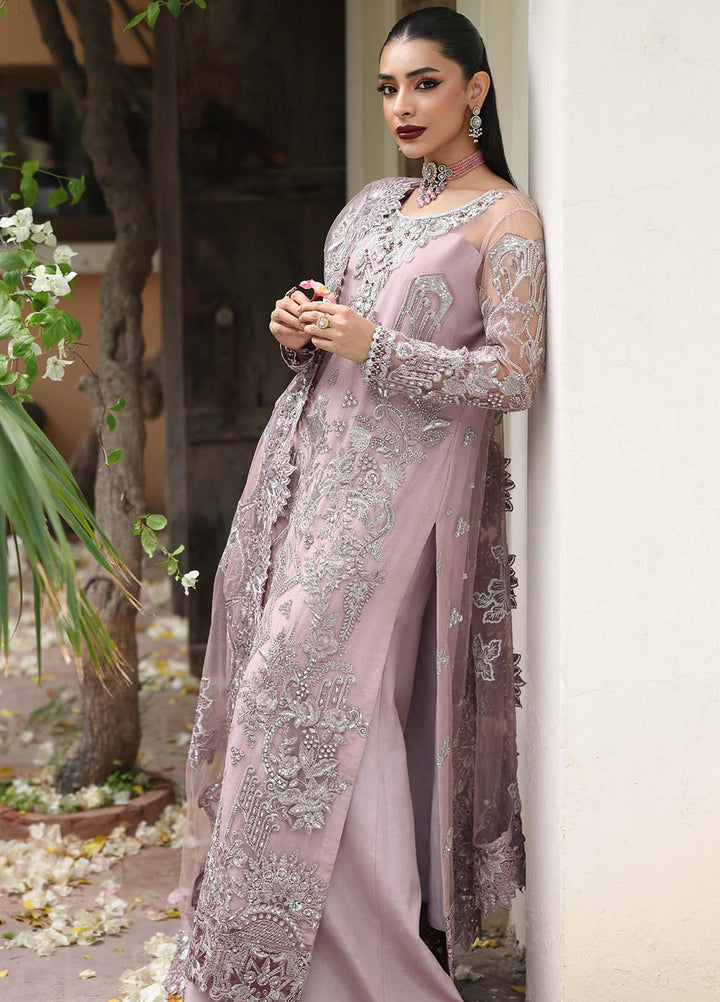 Saiyara by Imrozia Premium Pret Embroidered Net 3 Piece Suit I-233 Naira