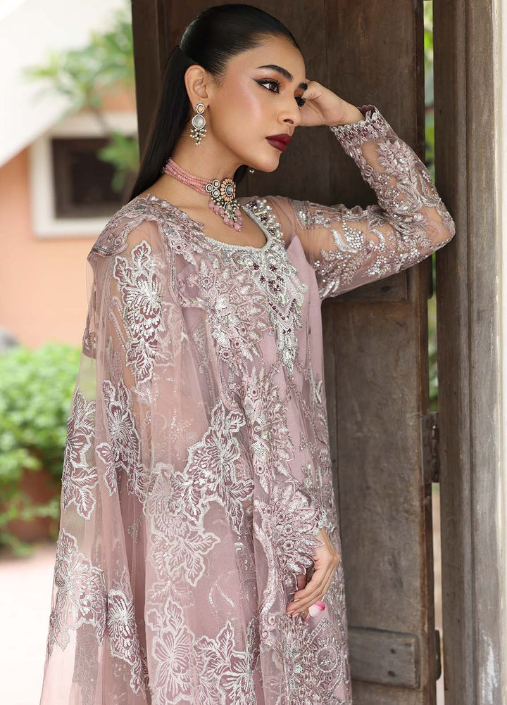 Saiyara by Imrozia Premium Pret Embroidered Net 3 Piece Suit I-233 Naira