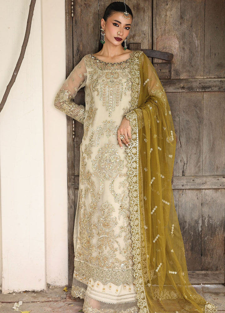 Saiyara by Imrozia Premium Pret Embroidered Organza 3 Piece Suit I-229 Rohma