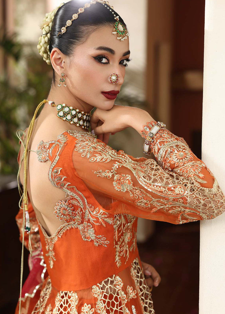 Saiyara by Imrozia Premium Pret Embroidered Organza 3 Piece Suit I-234 Zarmin