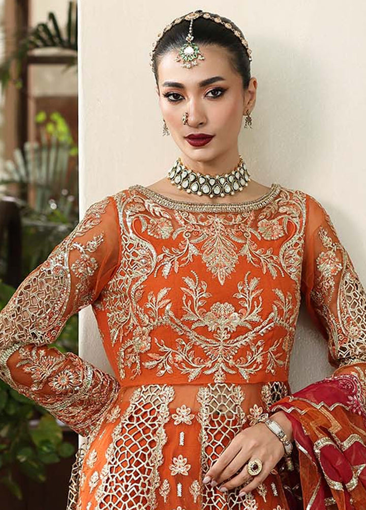 Saiyara by Imrozia Premium Pret Embroidered Organza 3 Piece Suit I-234 Zarmin