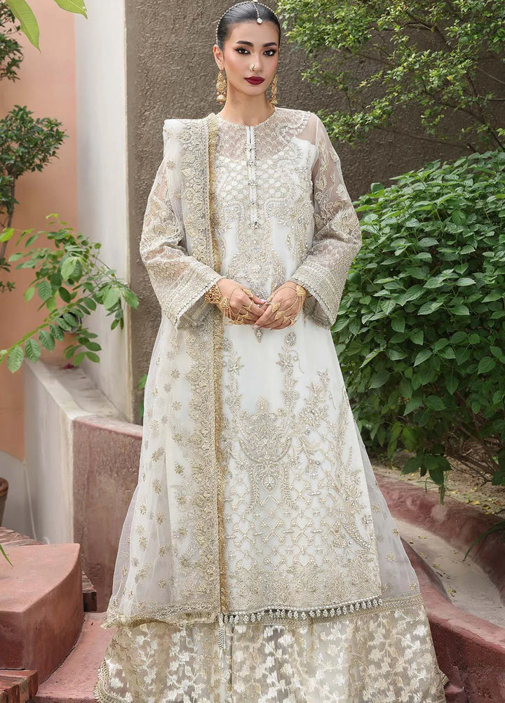 Saiyara by Imrozia Premium Pret Embroidered Organza 3 Piece Suit I-236 Liyana