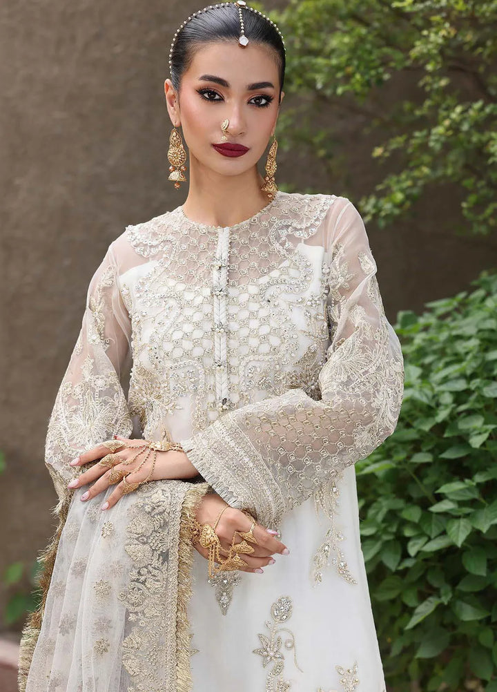 Saiyara by Imrozia Premium Pret Embroidered Organza 3 Piece Suit I-236 Liyana