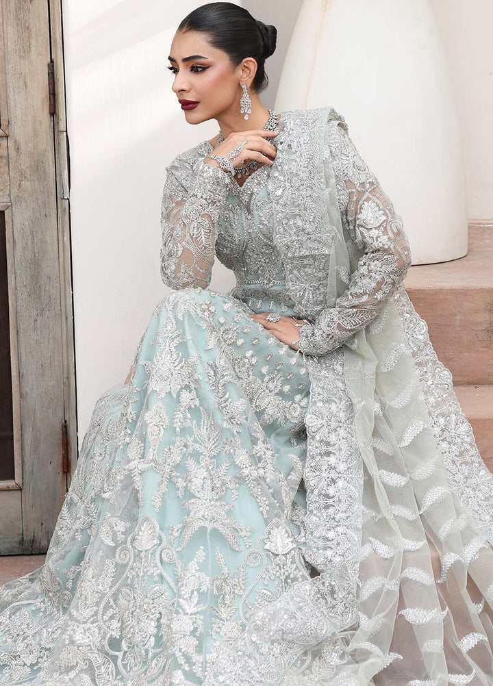 Saiyara by Imrozia Premium Pret Embroidered Organza 3 Piece Suit I-238 Zylah