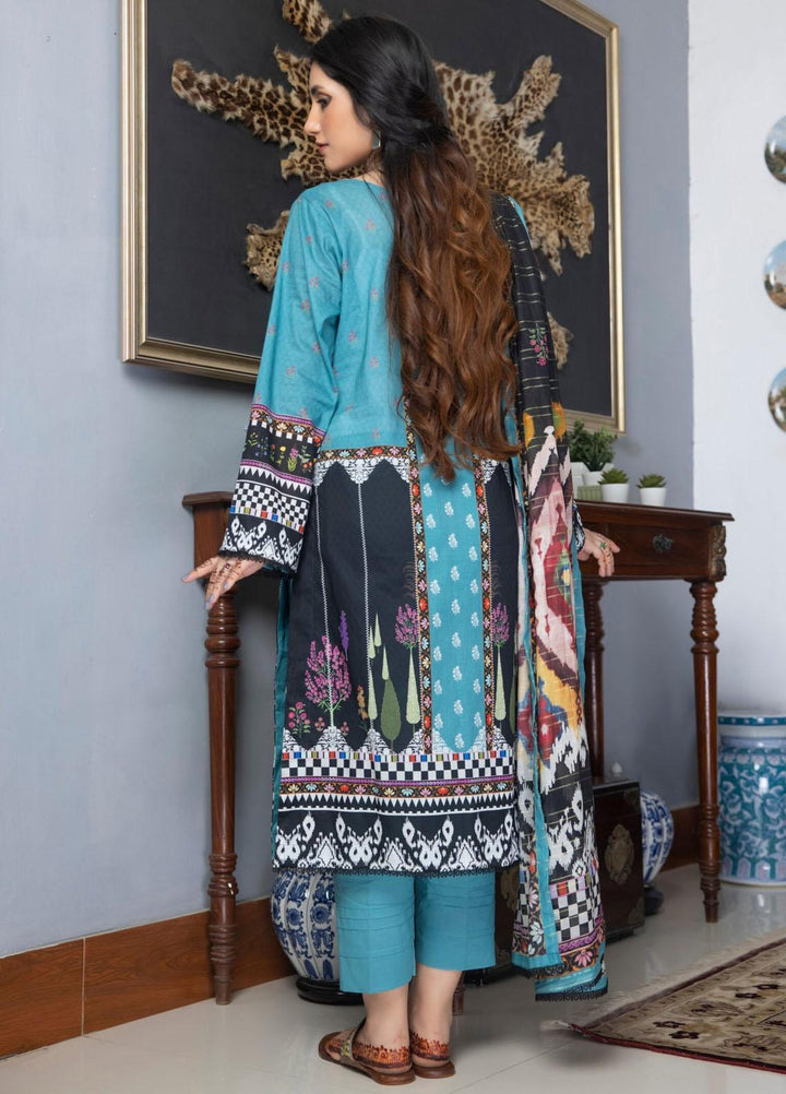 Salina By Regalia Textiles Printed Lawn Suits Unstitched 3 Piece RGT23SSZ-V8 D-10 - Summer Collection