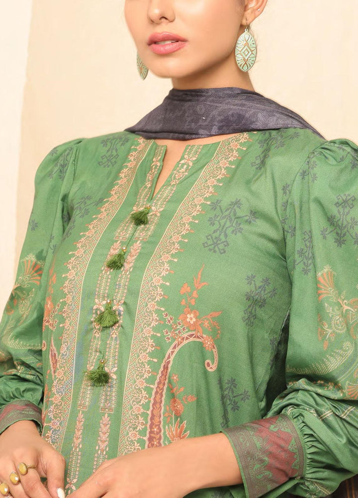 Salitex Printed Linen Suits Unstitched 3 Piece ST22SP WK-01174UT - Winter Collection