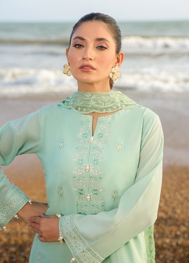 Salitex Embroidered Lawn Suits Unstitched 3 Piece SUNS7ALM062UT - Summer Collection
