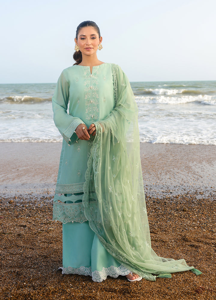 Salitex Embroidered Lawn Suits Unstitched 3 Piece SUNS7ALM062UT - Summer Collection