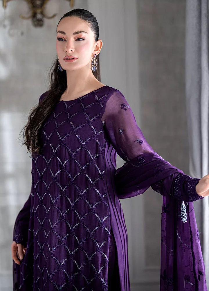 Salitex Embroidered Lawn Suits Unstitched 3 Piece SUNS7CH050UT - Summer Collection