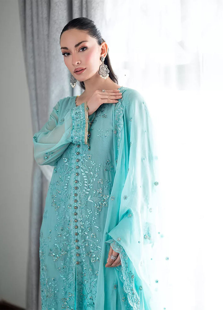 Salitex Embroidered Lawn Suits Unstitched 3 Piece SUNS7CH051UT - Summer Collection