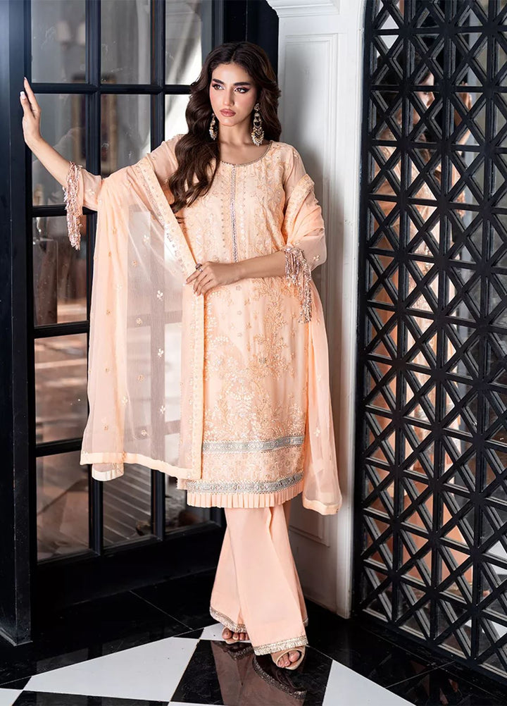 Salitex Embroidered Lawn Suits Unstitched 3 Piece SUNS7CH054UT - Summer Collection