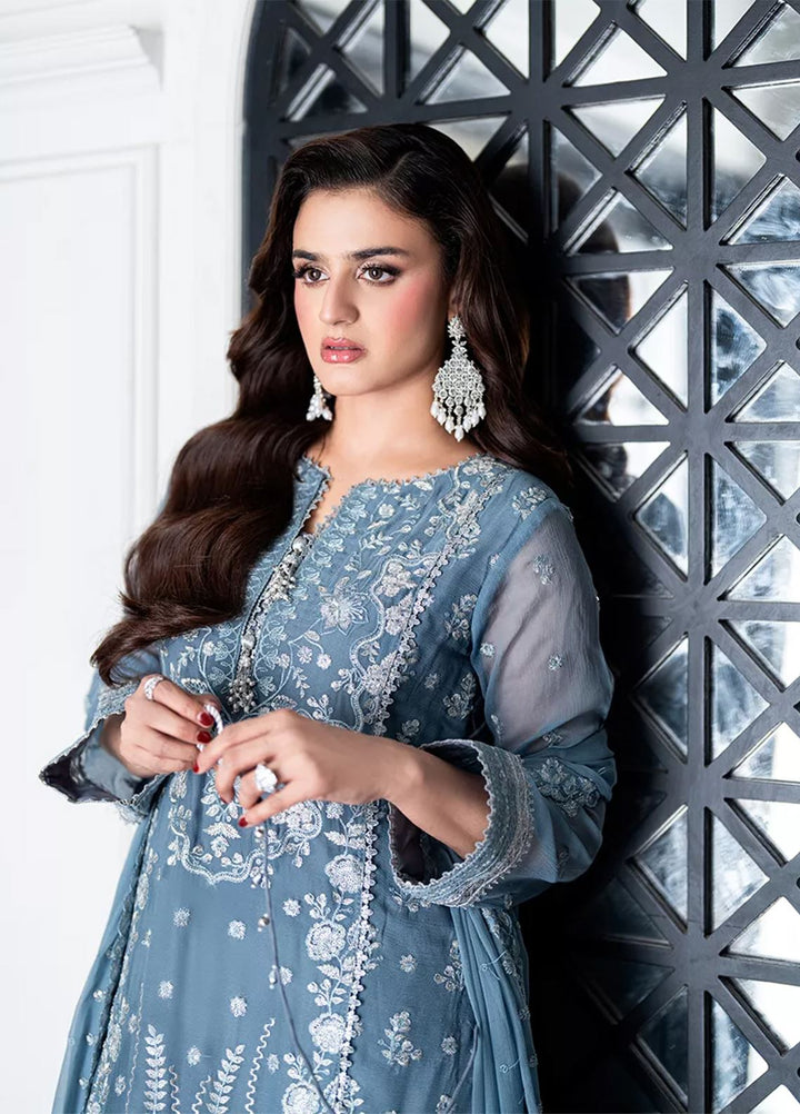 Salitex Embroidered Lawn Suits Unstitched 3 Piece SUNS7CH063UT - Summer Collection