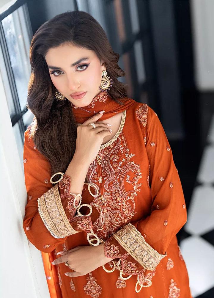 Salitex Embroidered Lawn Suits Unstitched 3 Piece SUNS7CH065UT - Summer Collection