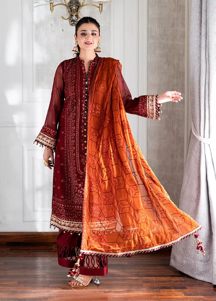 Salitex Embroidered Lawn Suits Unstitched 3 Piece SUNS7CH066UT - Summer Collection