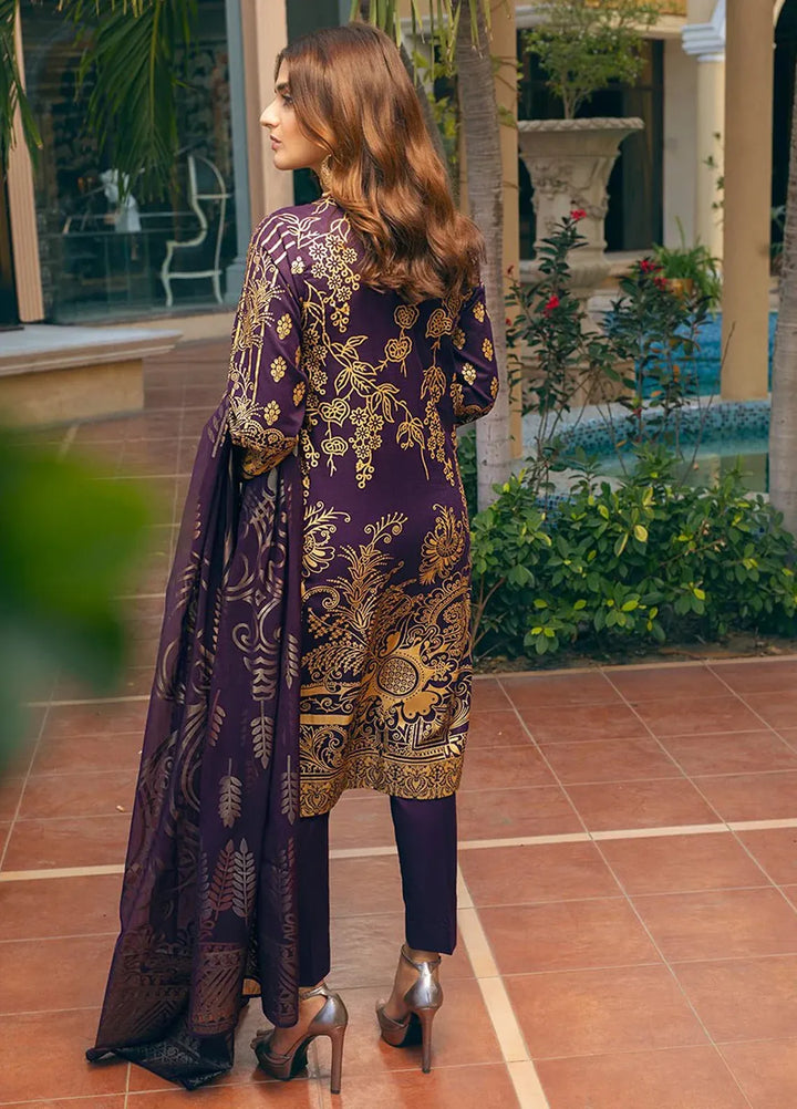 Salitex Embroidered Lawn Suits Unstitched 3 Piece WK-00674BUT - Festive Collection