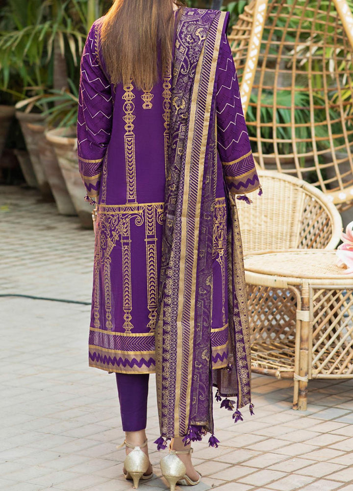 Salitex Embroidered Lawn Suits Unstitched 3 Piece ST21E 00716B - Summer Collection