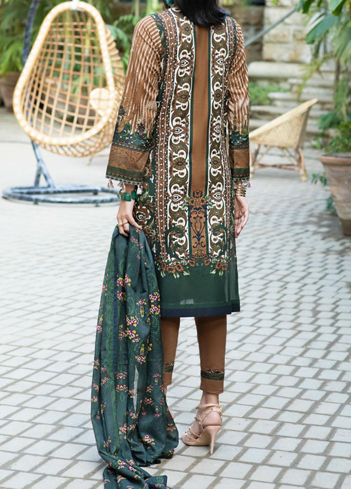 Salitex Embroidered Lawn Suits Unstitched 3 Piece ST21E 00720A - Summer Collection