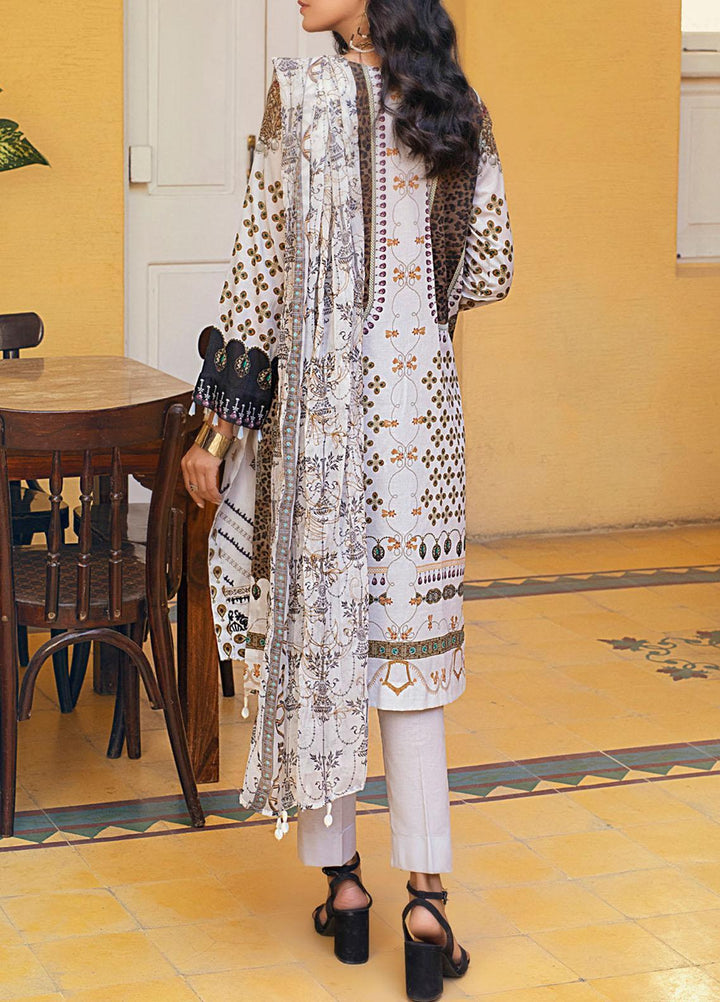 Salitex Embroidered Lawn Suits Unstitched 3 Piece ST21FT WK-00728-A - Summer Collection