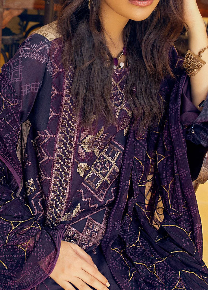 Salitex Embroidered Lawn Suits Unstitched 3 Piece ST21FT WK-00731-A - Summer Collection