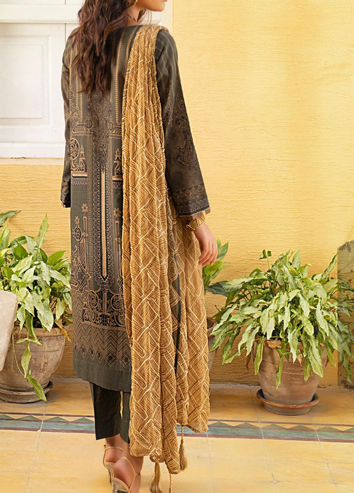 Salitex Embroidered Lawn Suits Unstitched 3 Piece ST21FT WK-00732-B - Summer Collection