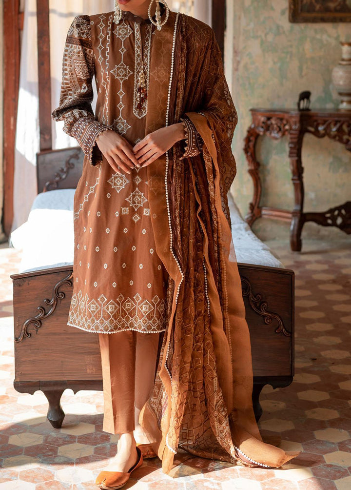 Faustina By Salitex Embroidered Lawn Suits Unstitched 3 Piece ST22F WK-00991BUT - Festive Collection