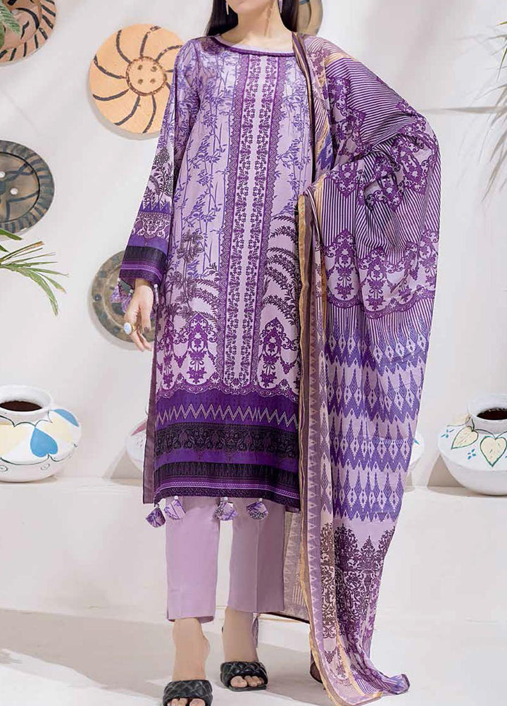 Salitex Printed Cambric Suits Unstitched 3 Piece SL21IG IP-00103A - Winter Collection