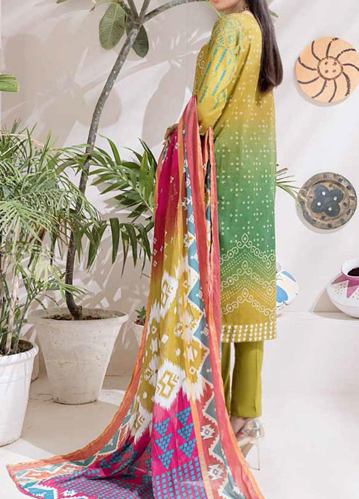 Salitex Printed Cambric Suits Unstitched 3 Piece SL21IG IP-00105A - Winter Collection