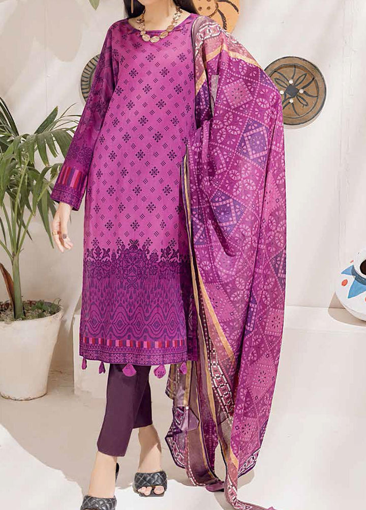 Salitex Printed Cambric Suits Unstitched 3 Piece SL21IG IP-00106A - Winter Collection