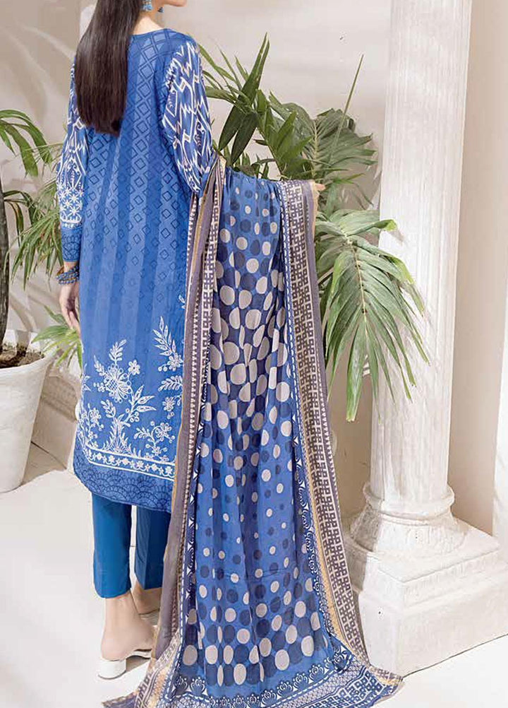 Salitex Printed Cambric Suits Unstitched 3 Piece SL21IG IP-00107B - Winter Collection