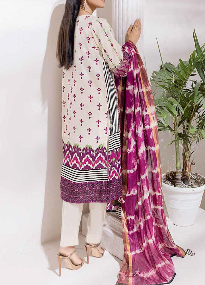 Salitex Printed Cambric Suits Unstitched 3 Piece SL21IG IP-00108A - Winter Collection