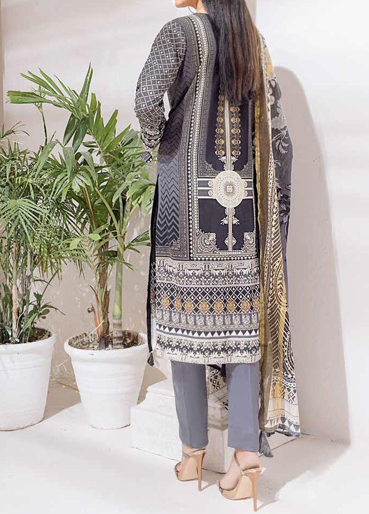 Salitex Printed Cambric Suits Unstitched 3 Piece SL21IG IP-00109A - Winter Collection