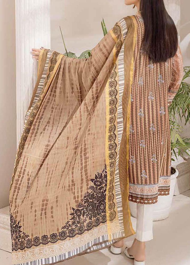 Salitex Printed Cambric Suits Unstitched 3 Piece SL21IG IP-00110B - Winter Collection