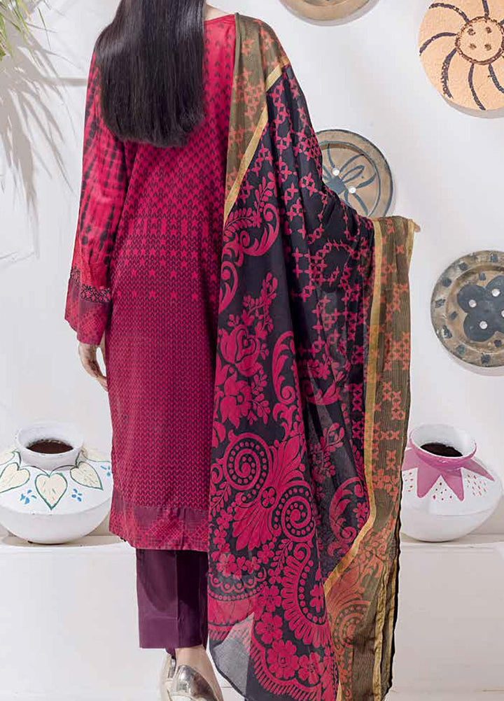 Salitex Printed Cambric Suits Unstitched 3 Piece SL21IG IP-00111A - Winter Collection