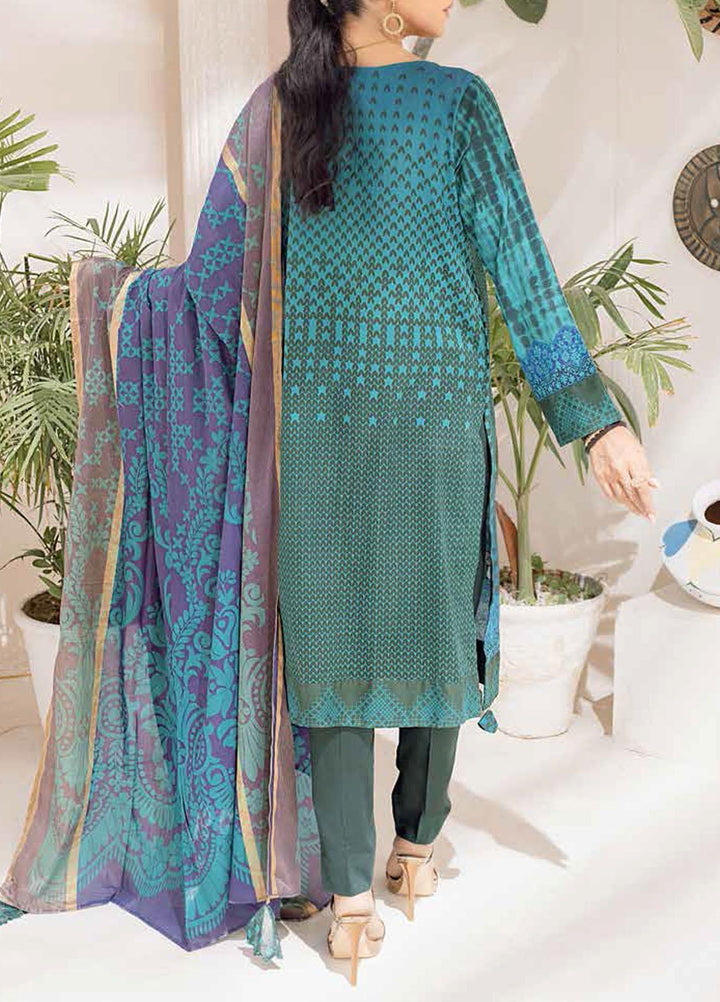 Salitex Printed Cambric Suits Unstitched 3 Piece SL21IG IP-00111B - Winter Collection