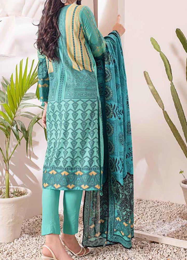 Inaya By Salitex Printed Lawn Suits Unstitched 3 Piece ST22I IP-00096B - Summer Collection