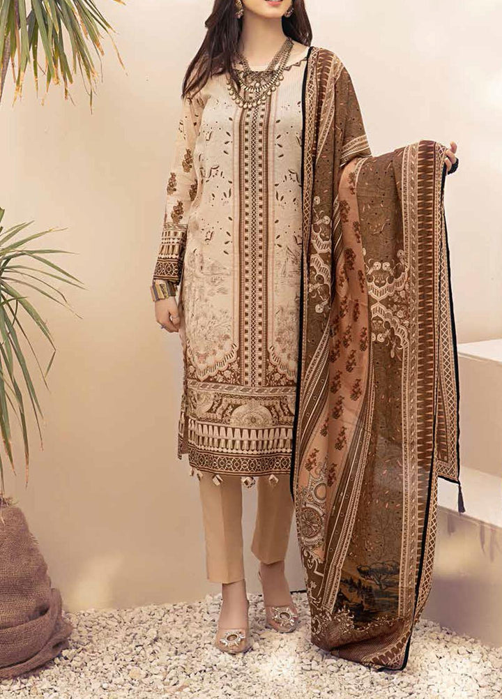 Inaya By Salitex Printed Lawn Suits Unstitched 3 Piece ST22I IP-00099A - Summer Collection