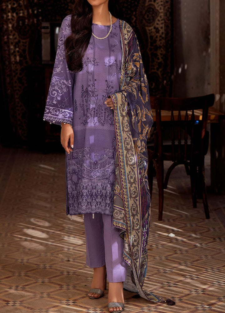 Salitex Printed Khaddar Suits Unstitched 3 Piece SL21KW WK-00915 - Winter Collection