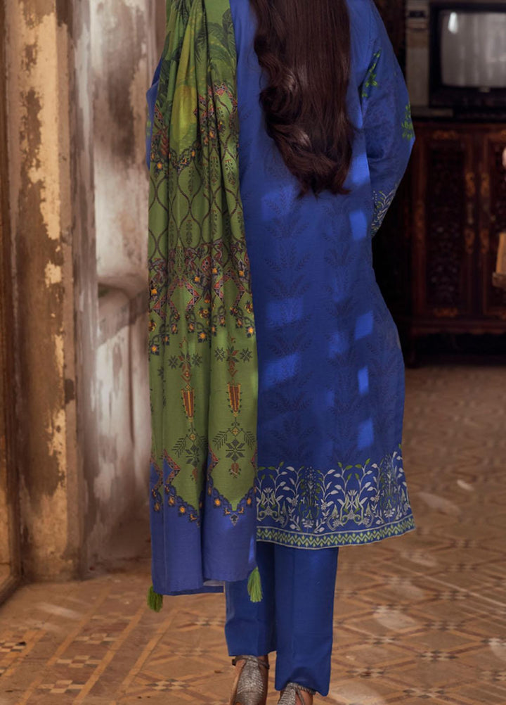 Salitex Printed Khaddar Suits Unstitched 3 Piece SL21KW WK-00916 - Winter Collection