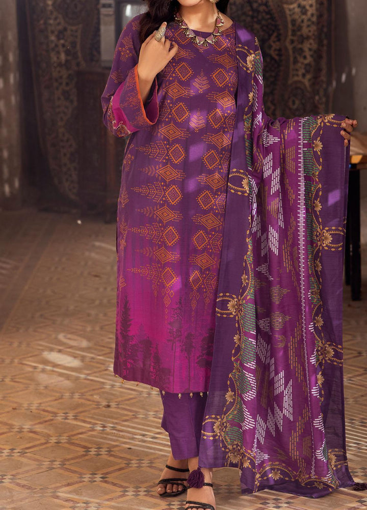 Salitex Printed Khaddar Suits Unstitched 3 Piece SL21KW WK-00917 - Winter Collection