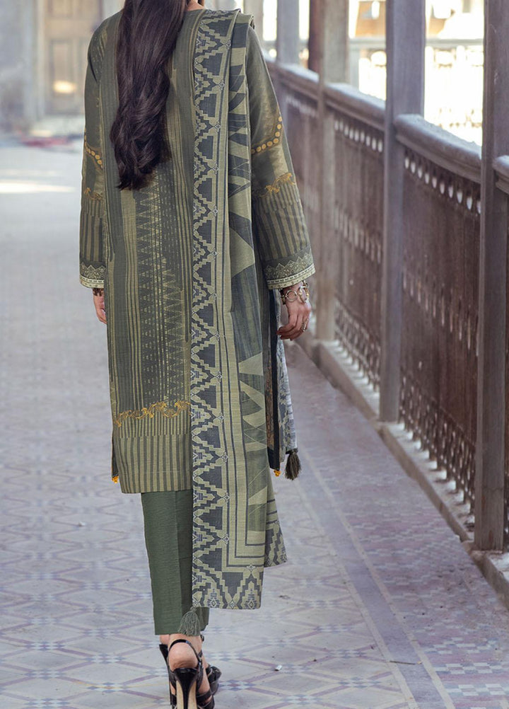 Salitex Printed Khaddar Suits Unstitched 3 Piece SL21KW WK-00918 - Winter Collection