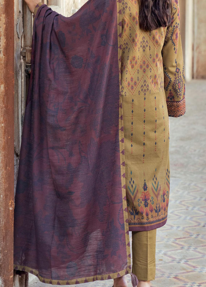 Salitex Printed Khaddar Suits Unstitched 3 Piece SL21KW WK-00919 - Winter Collection