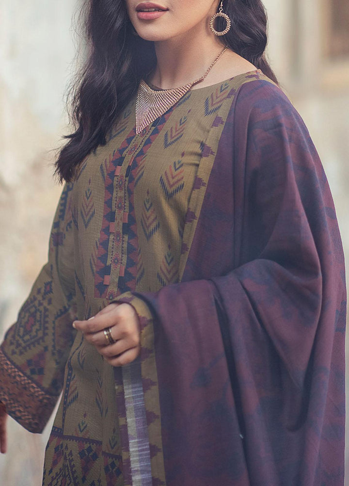 Salitex Printed Khaddar Suits Unstitched 3 Piece SL21KW WK-00919 - Winter Collection