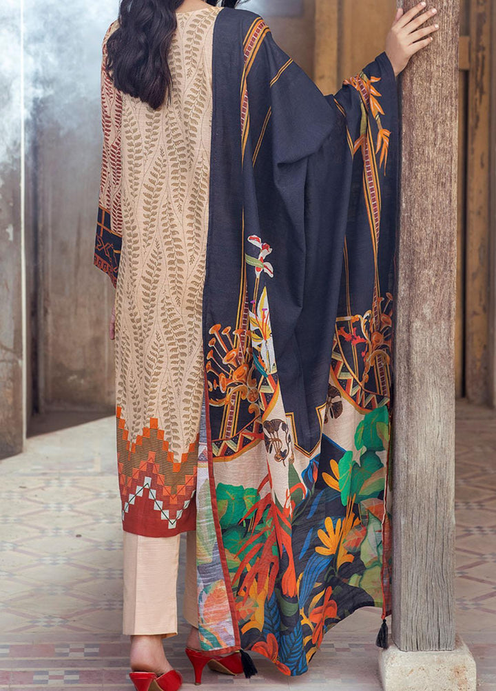 Salitex Printed Khaddar Suits Unstitched 3 Piece SL21KW WK-00920 - Winter Collection