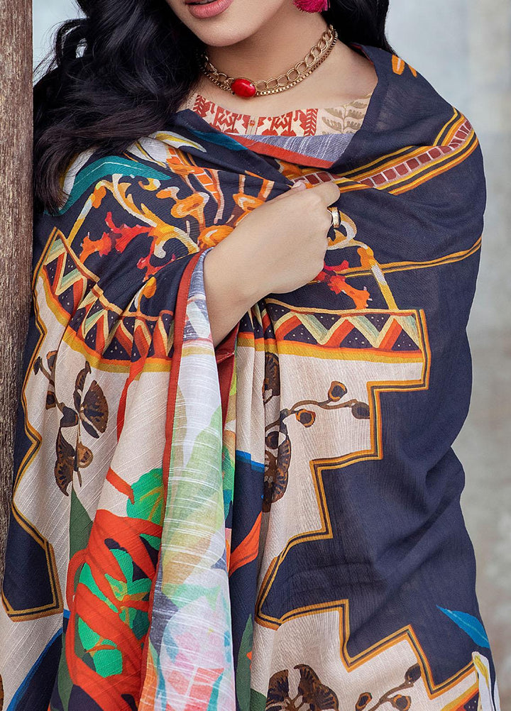 Salitex Printed Khaddar Suits Unstitched 3 Piece SL21KW WK-00920 - Winter Collection